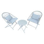 Rõdukomplekt YOLANDA 2 tooli ja laud, he - Image 2