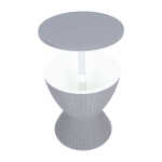 Baarikomplekt BELLE 3 in 1, hall plastik - Image 3