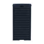 Prügikast GALA 41x41xH86cm/118L, must plastik - Image 2