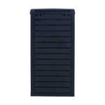 Prügikast GALA 41x41xH86cm/118L, must plastik - Image 4