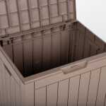 Säilituskast PORTOLA 56x43xH53cm/118L, beež plastik - Image 3