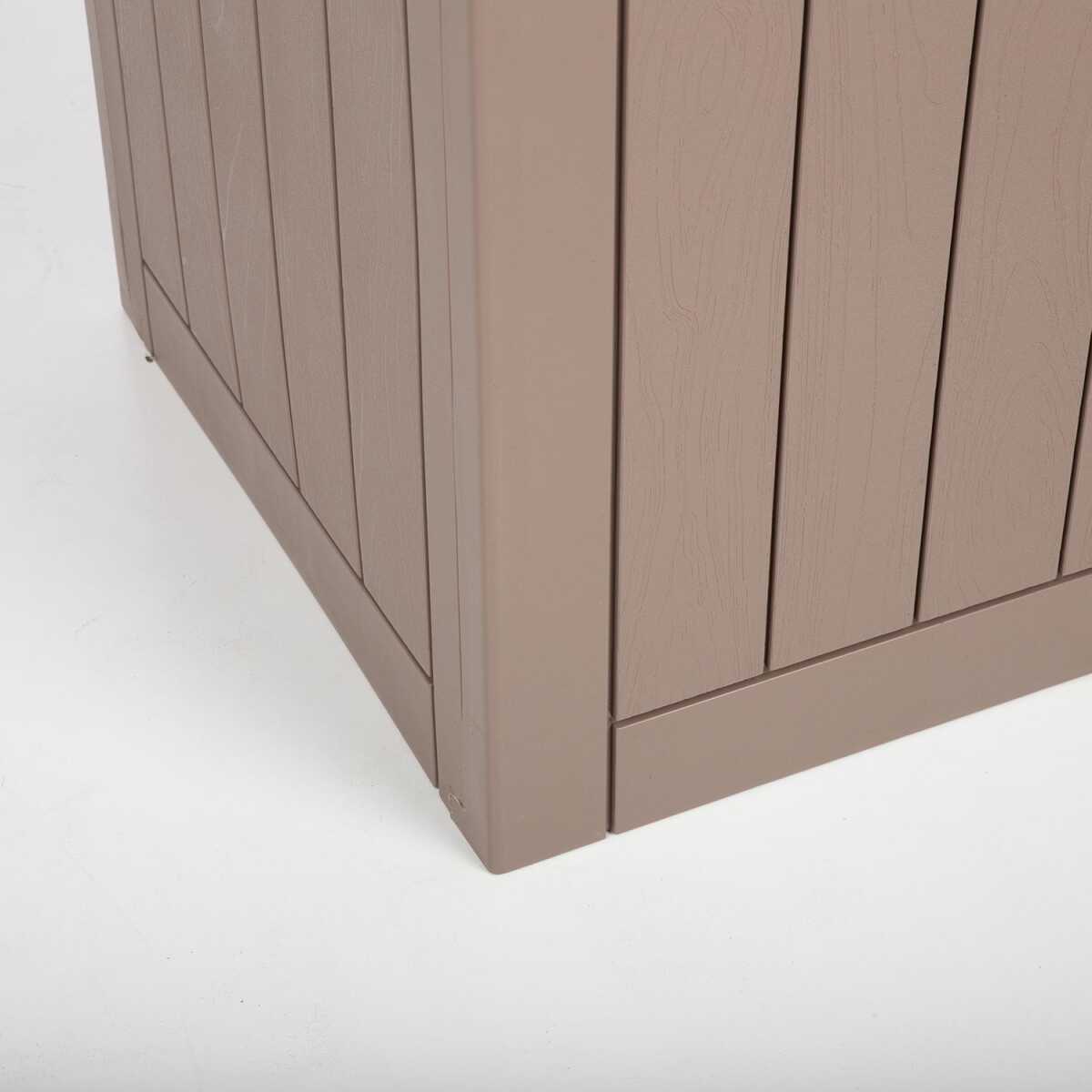 Säilituskast PORTOLA 56x43xH53cm/118L, beež plastik - Image 5