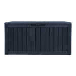 Säilituskast BOMM 117,5x47,5xH59cm/300L, must plastik - Image 2