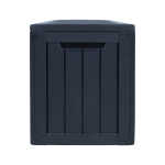 Säilituskast BOMM 117,5x47,5xH59cm/300L, must plastik - Image 3