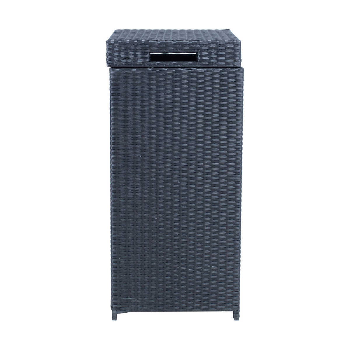 Prügikast WICKER 36x36xH80cm, must - Image 3