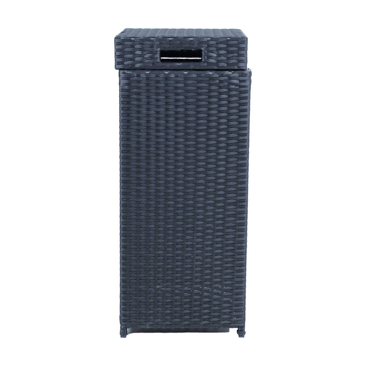 Prügikast WICKER 30x30xH71cm, must - Image 2