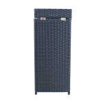 Prügikast WICKER 30x30xH71cm, must - Image 5