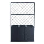 Lillekast WICKER taimetoega 83x29xH55/14 - Image 3