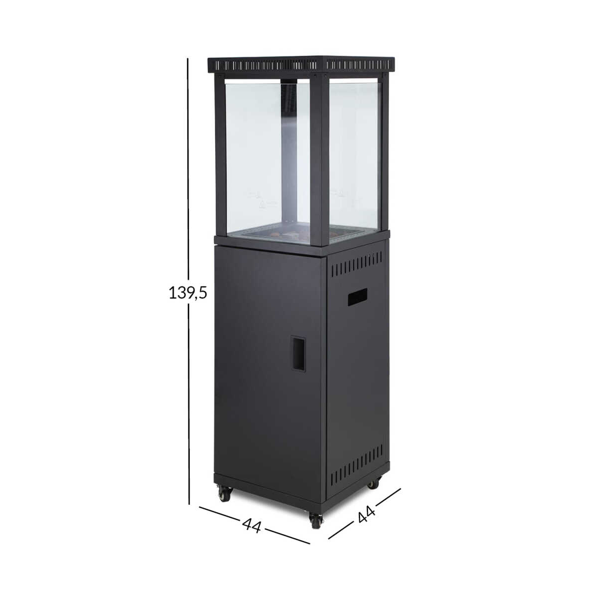 Gaasisoojendi HEKLA 44x44xH139,5cm, 11kW - Image 2