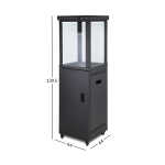 Gaasisoojendi HEKLA 44x44xH139,5cm, 11kW - Image 2