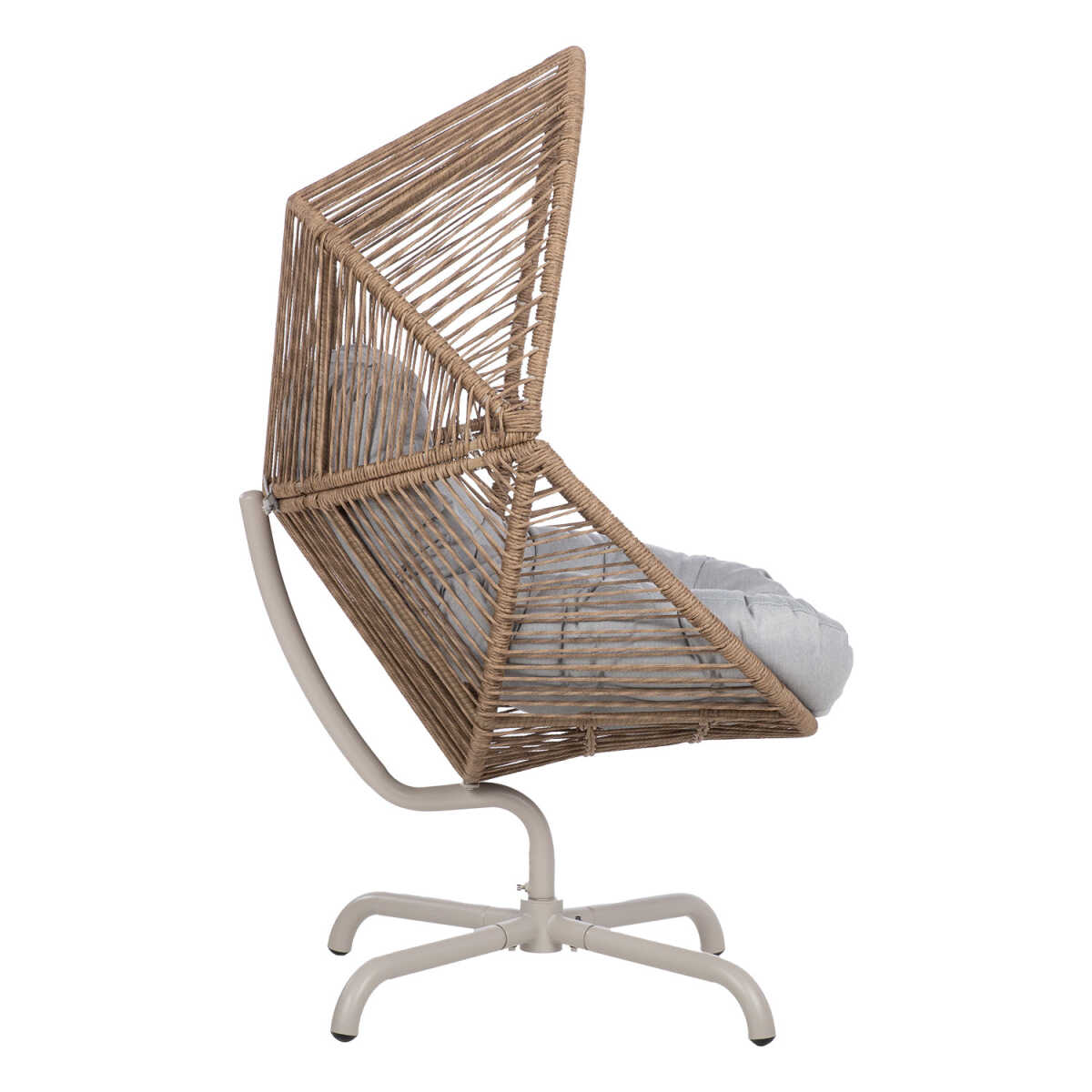 Puhketool DORIAN pöörlev 89x95xH154cm, helepruun - Image 4