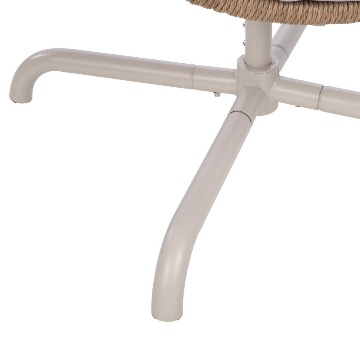 Puhketool DORIAN pöörlev 89x95xH154cm, helepruun - Image 9