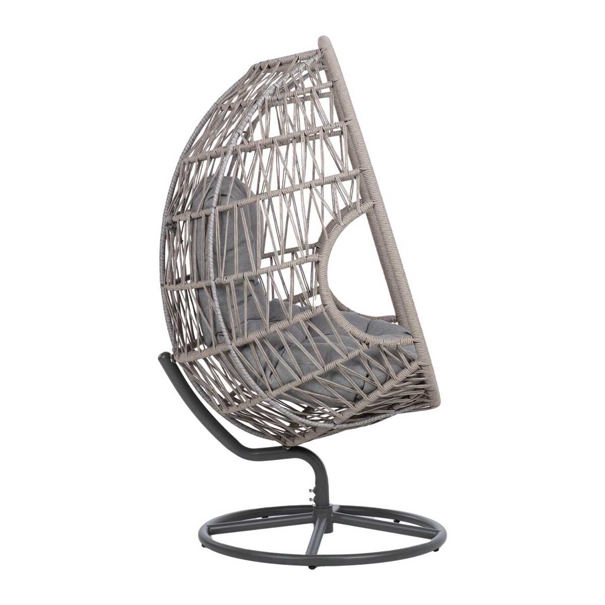 Puhketool CASSIA pöörlev 85x85xH151cm, hall - Image 4