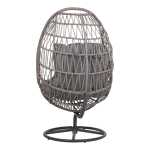 Puhketool CASSIA pöörlev 85x85xH151cm, hall - Image 5