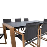 Aiamööblikomplekt DUISBURG laud ja 8 too - Image 5