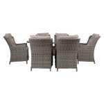 Aiamööblikomplekt TRENTO laud ja 6 tooli - Image 3