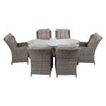 Aiamööblikomplekt TRENTO laud ja 6 tooli - Image 4