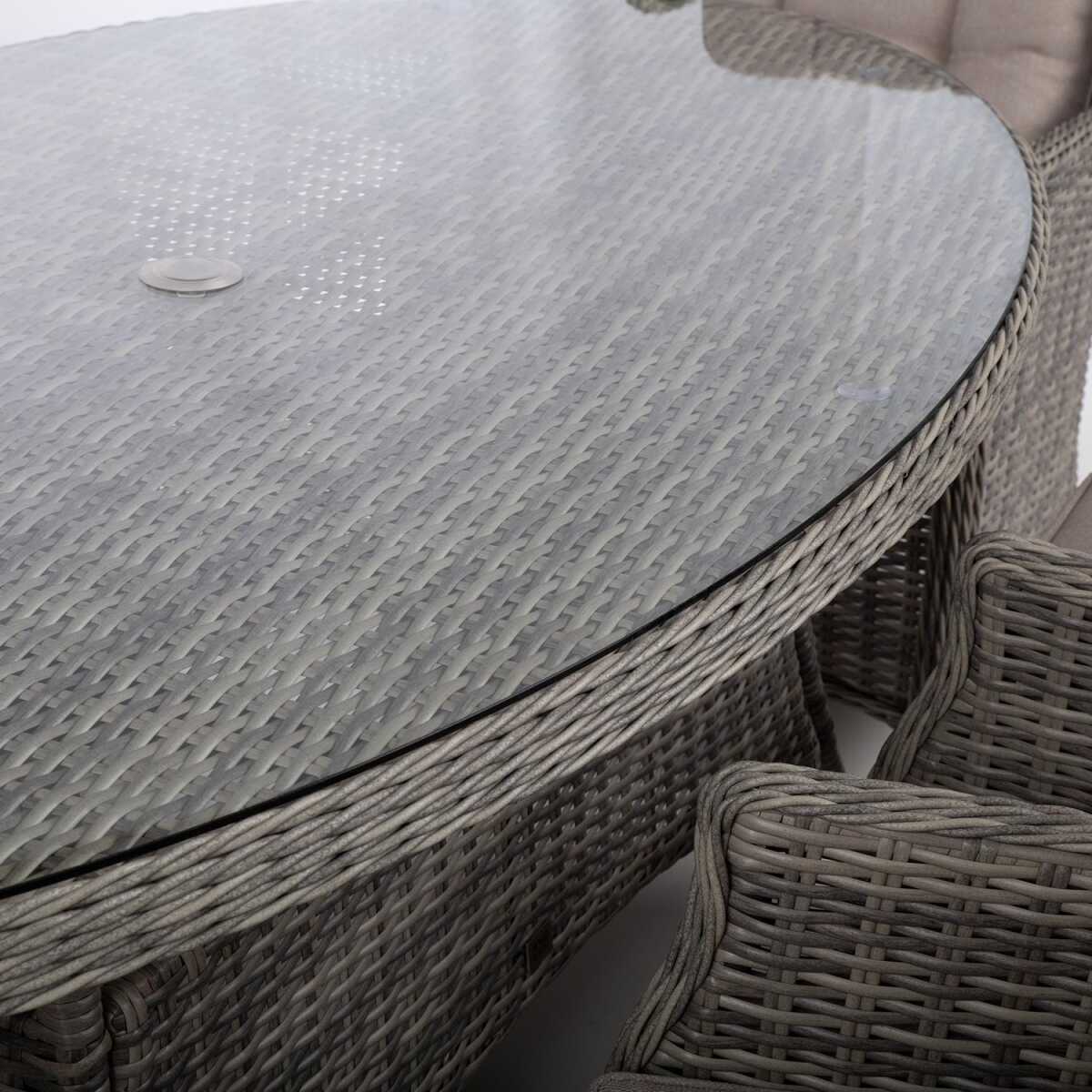 Aiamööblikomplekt TRENTO laud ja 6 tooli - Image 8