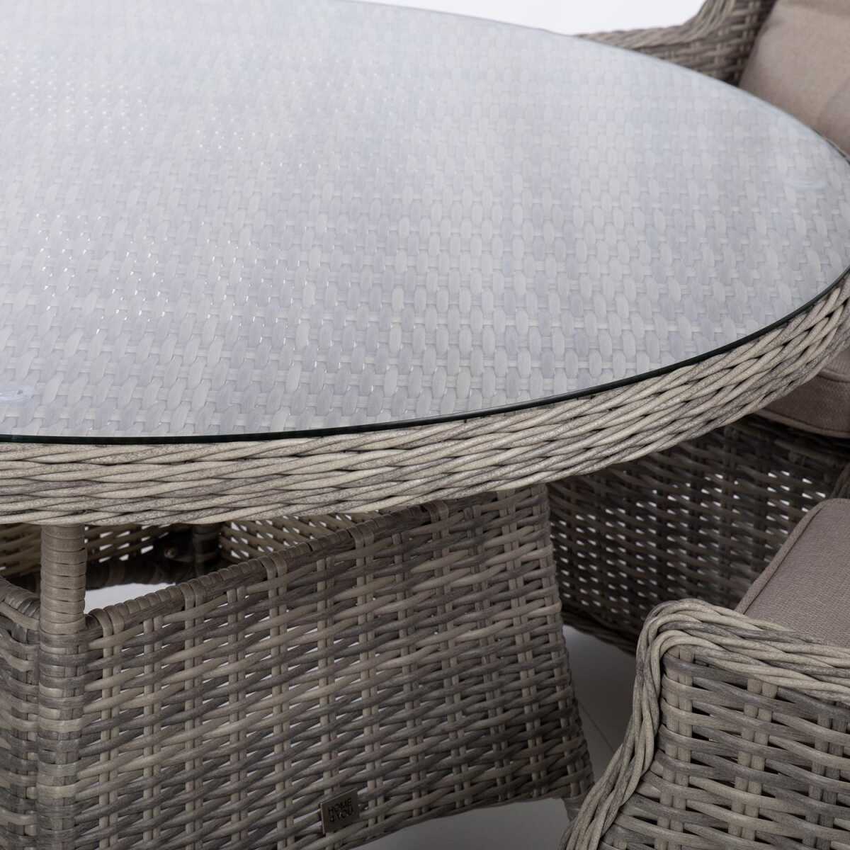 Aiamööblikomplekt TRENTO laud ja 4 tooli - Image 4