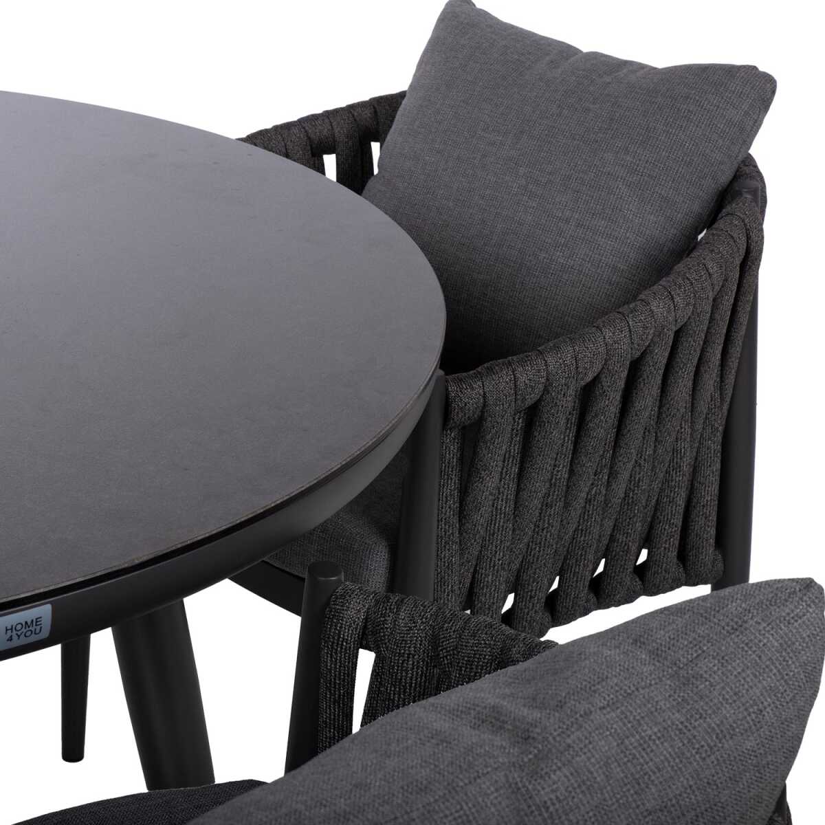 Aiamööblikomplekt BRISTOL laud ja 4 tooli - Image 2