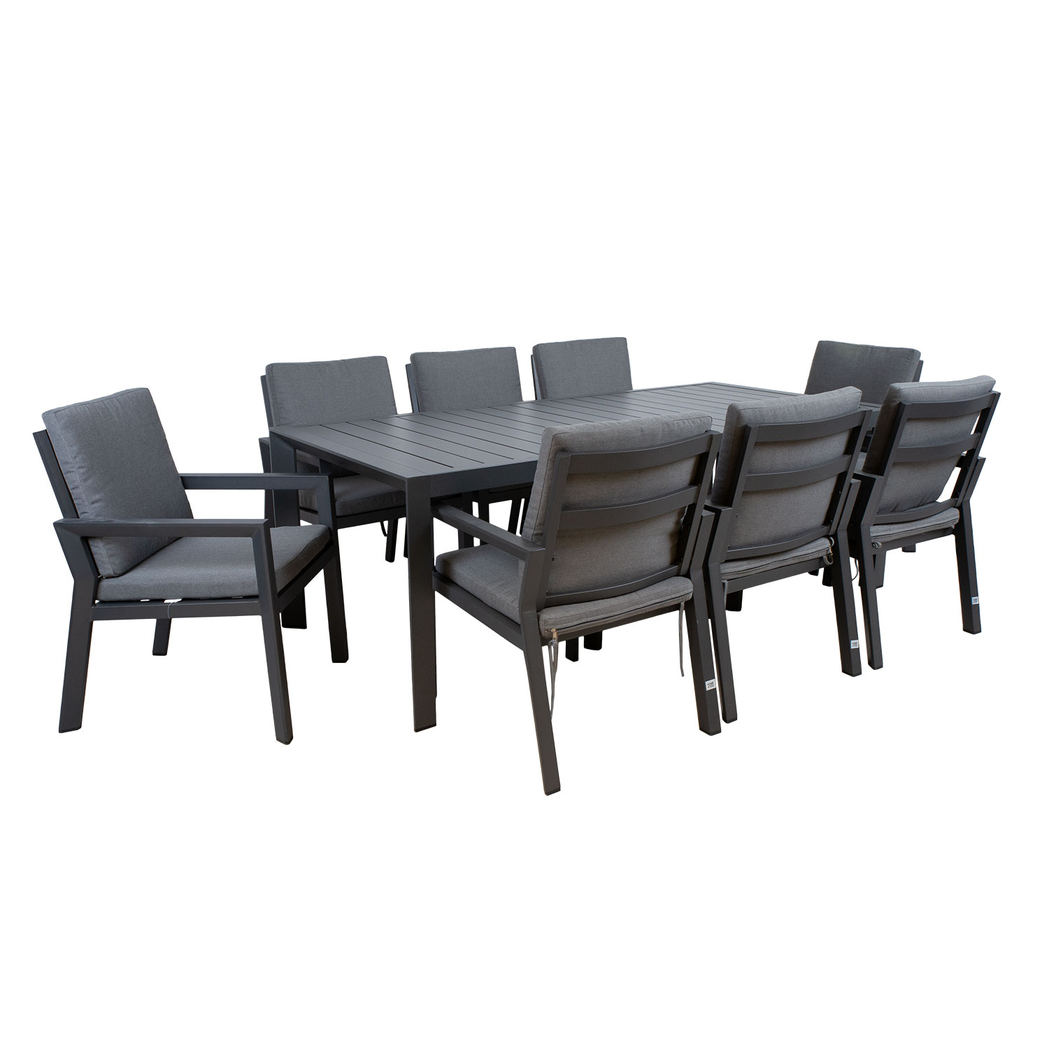 K25164 Aiamööblikomplekt TOMSON laud ja 8 tooli 25162 - Image 1