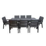 Aiamööblikomplekt TOMSON laud ja 8 tooli 25162 - Image 2