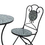 Rõdukomplekt MIRT laud ja 2 tooli, rohel - Image 4