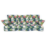 Kiigepadjad ROMA 108x56x10cm, tume lille - Image 3