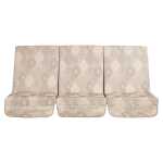 Kiigepadjad MONTREAL 114x52x9cm, beežid ringid, 3tk - Image 2