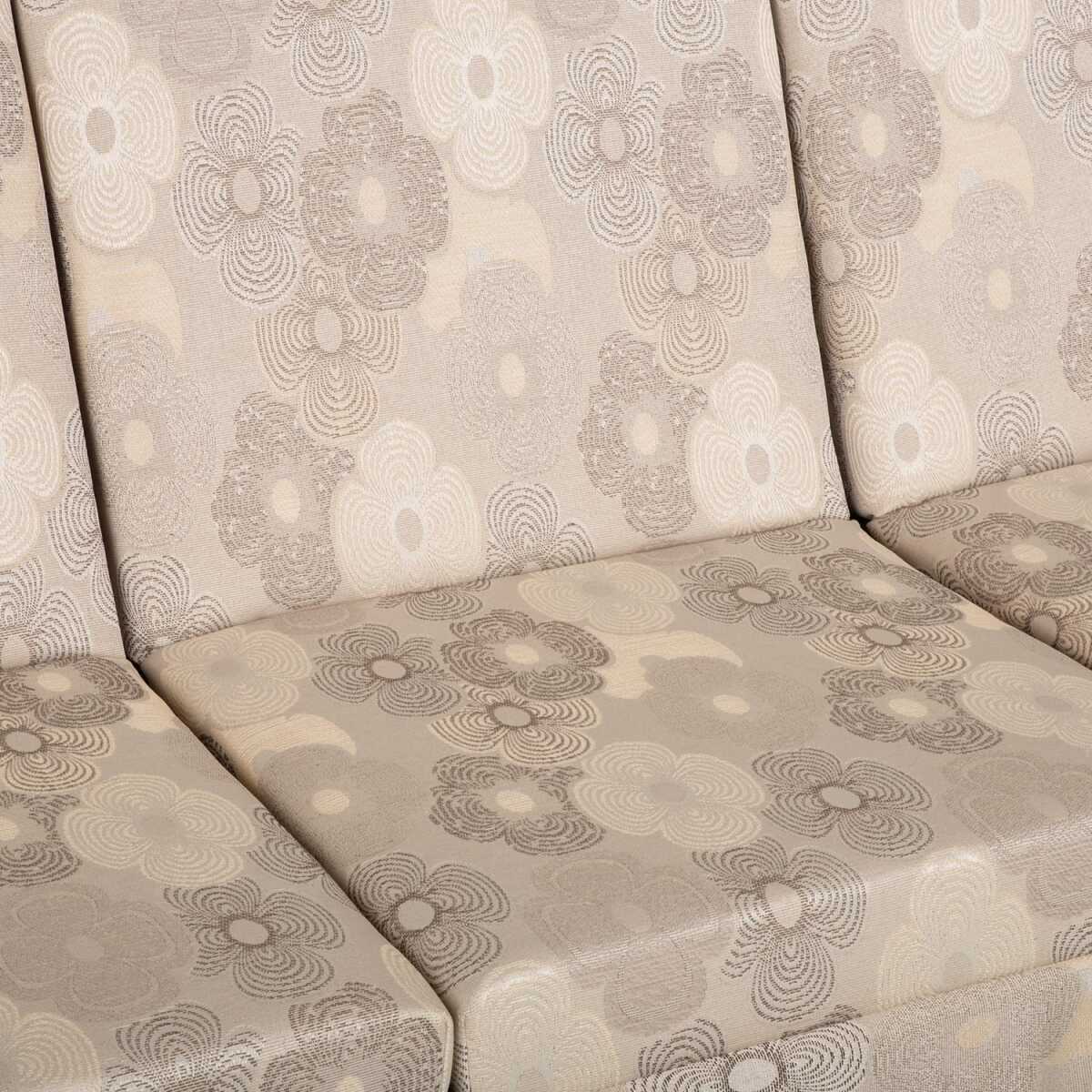 Kiigepadjad MONTREAL 114x52x9cm, beežid ringid, 3tk - Image 3