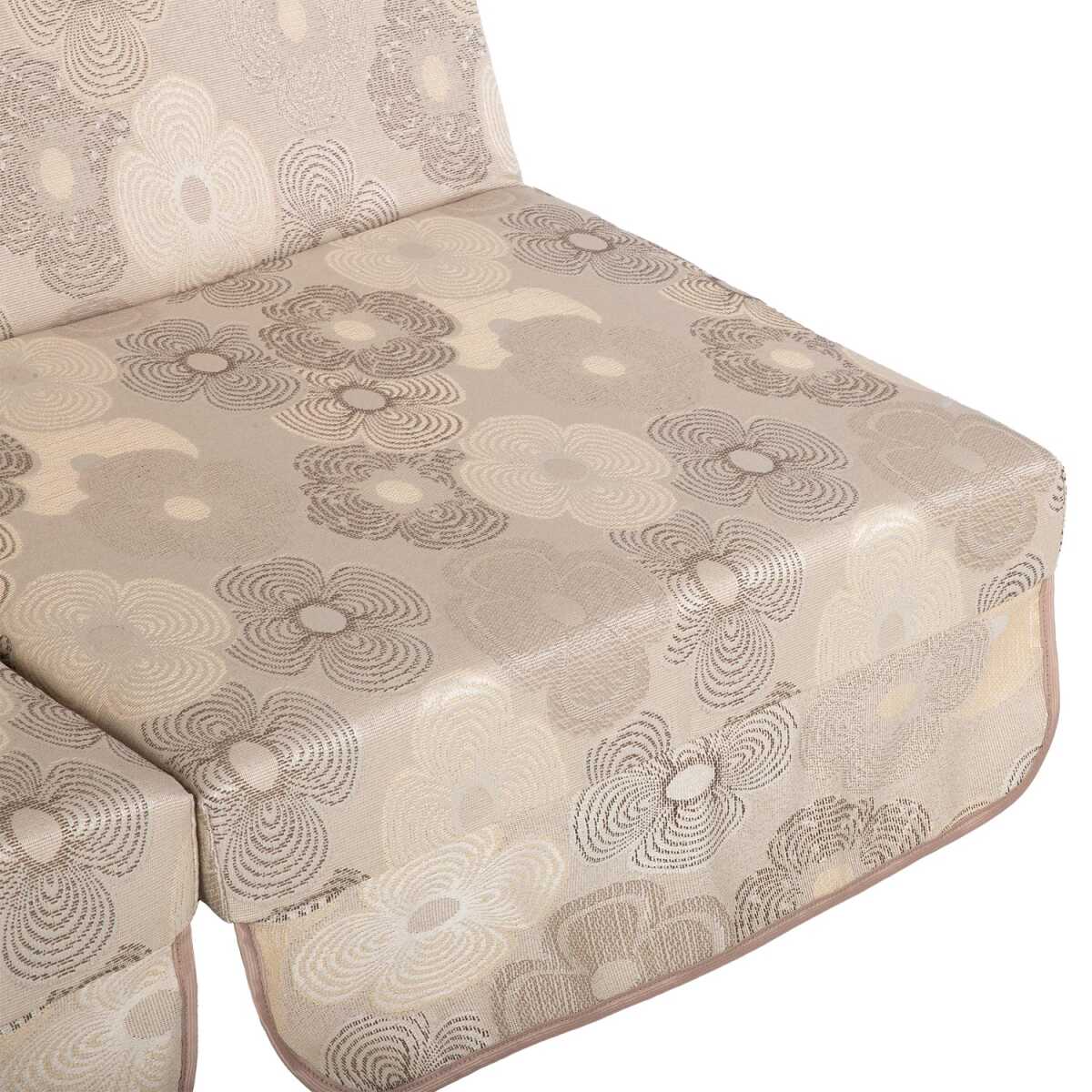 Kiigepadjad MONTREAL 114x52x9cm, beežid ringid, 3tk - Image 6