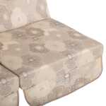 Kiigepadjad MONTREAL 114x52x9cm, beežid ringid, 3tk - Image 6