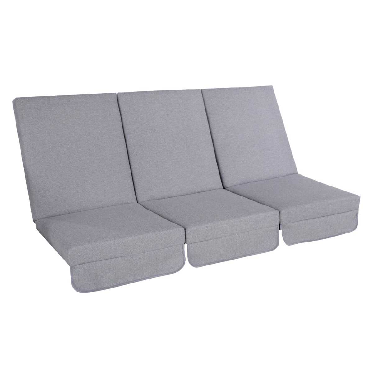 Kiigepadjad MONTREAL 114x52x9cm, hall, 3tk - Image 2