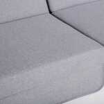 Kiigepadjad MONTREAL 114x52x9cm, hall, 3tk - Image 4