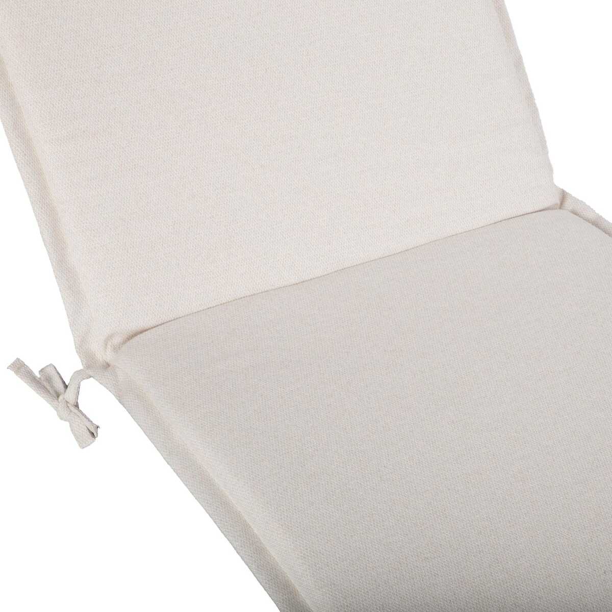 Lamamistooli kate SUMMER 55x190x5cm, naturaalvalge - Image 3