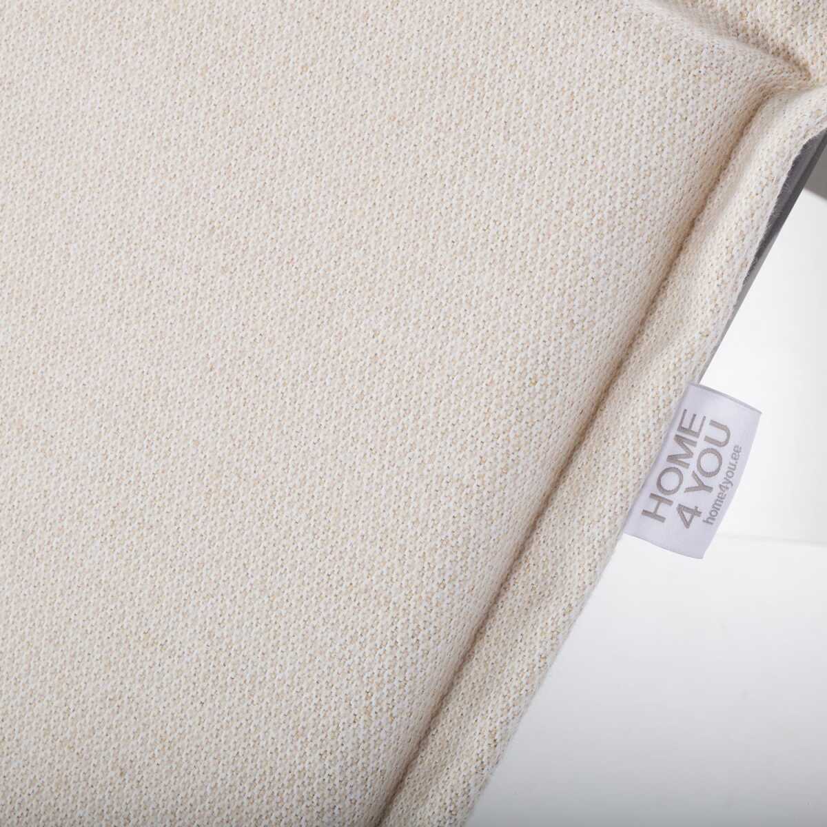 Lamamistooli kate SUMMER 55x190x5cm, naturaalvalge - Image 5