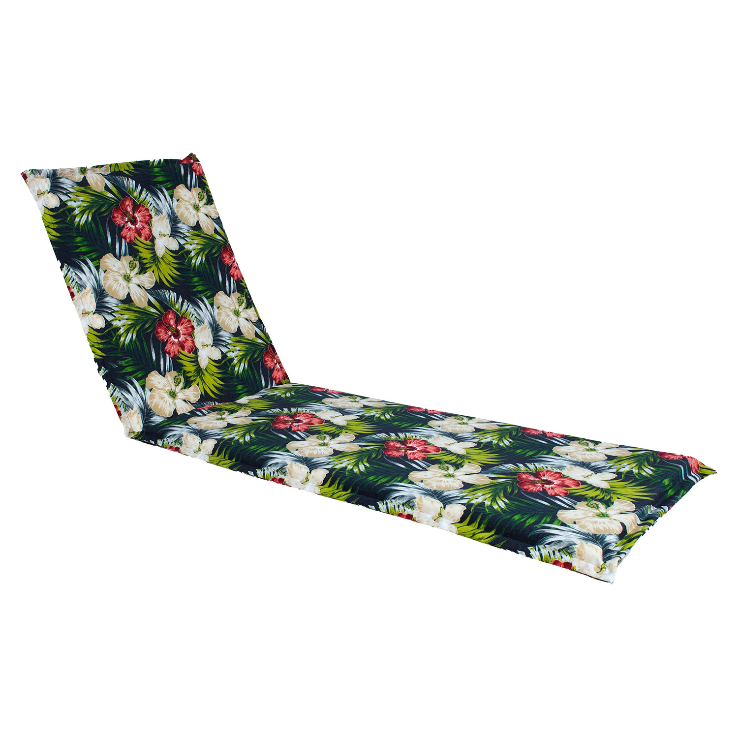 T1110472 Lamamistooli kate SUMMER FLOWER 55x190x5cm, tume lillemuster - Image 1