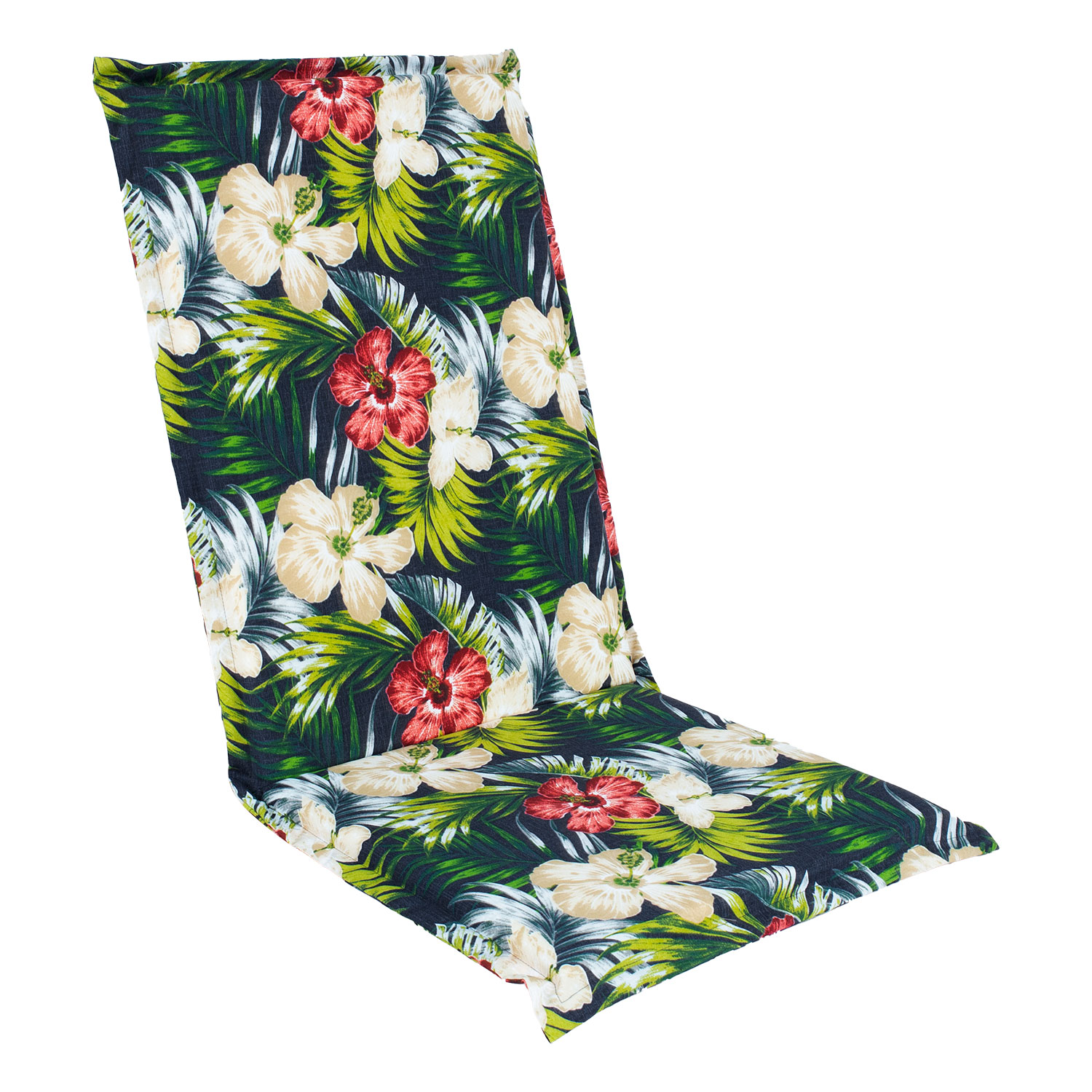T1120472 Toolikate seljatoega SUMMER FLOWER 48x115x4,5cm, tume lillemuster - Image 1
