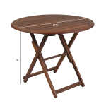 Laud NANTES D70xH74cm, meranti - Image 3