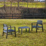 Aiamööblikomplekt KRAKA laud, 2 tooli - Image 9