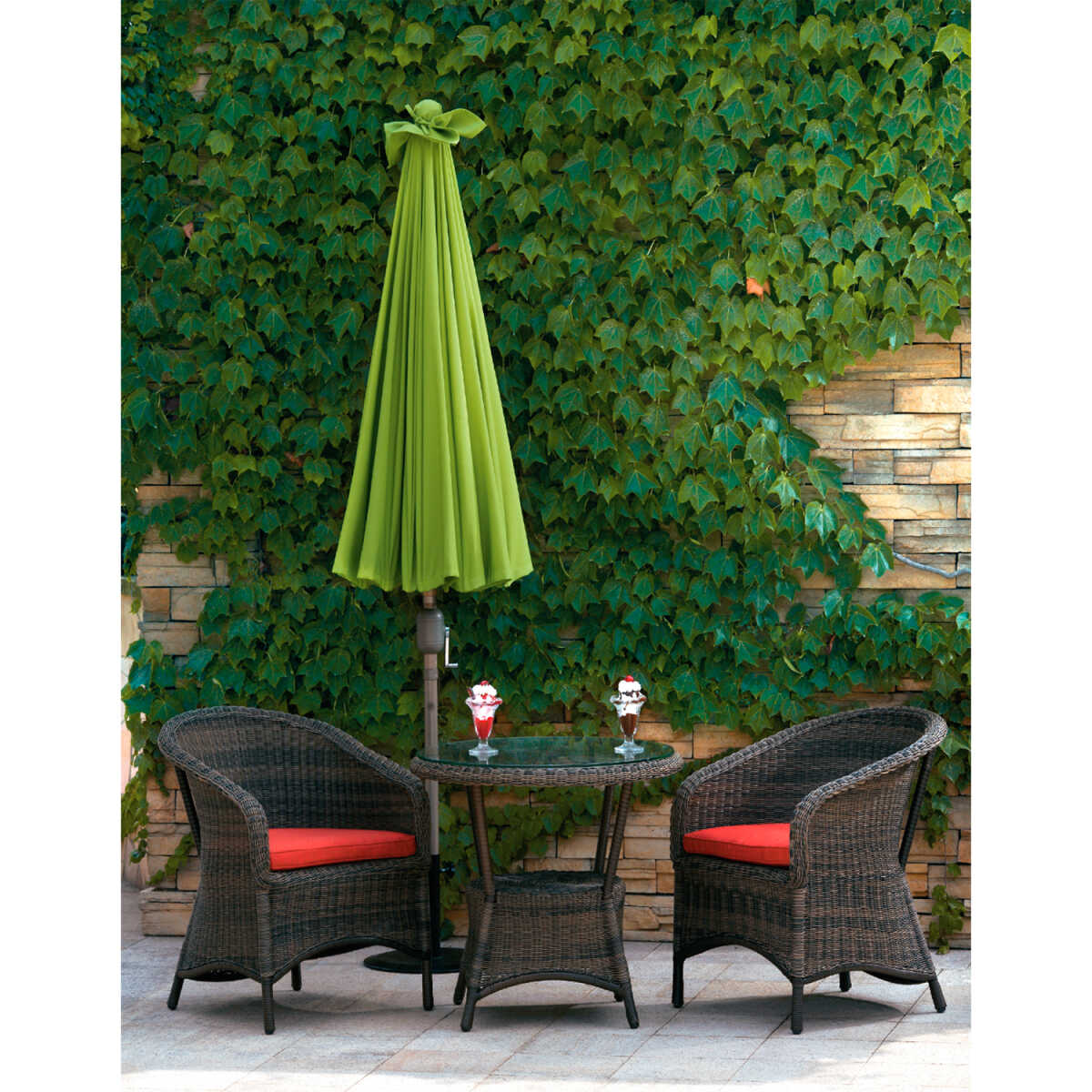 Päikesevari SHANGHAI D2,13m, roheline - Image 2