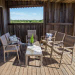 Abilaud WICKER 50x50xH45cm, cappuccino - Image 3