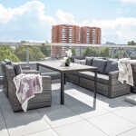 Mooduldiivan GENEVA 2-kohaline, vasaku käetoega, hall - Image 6