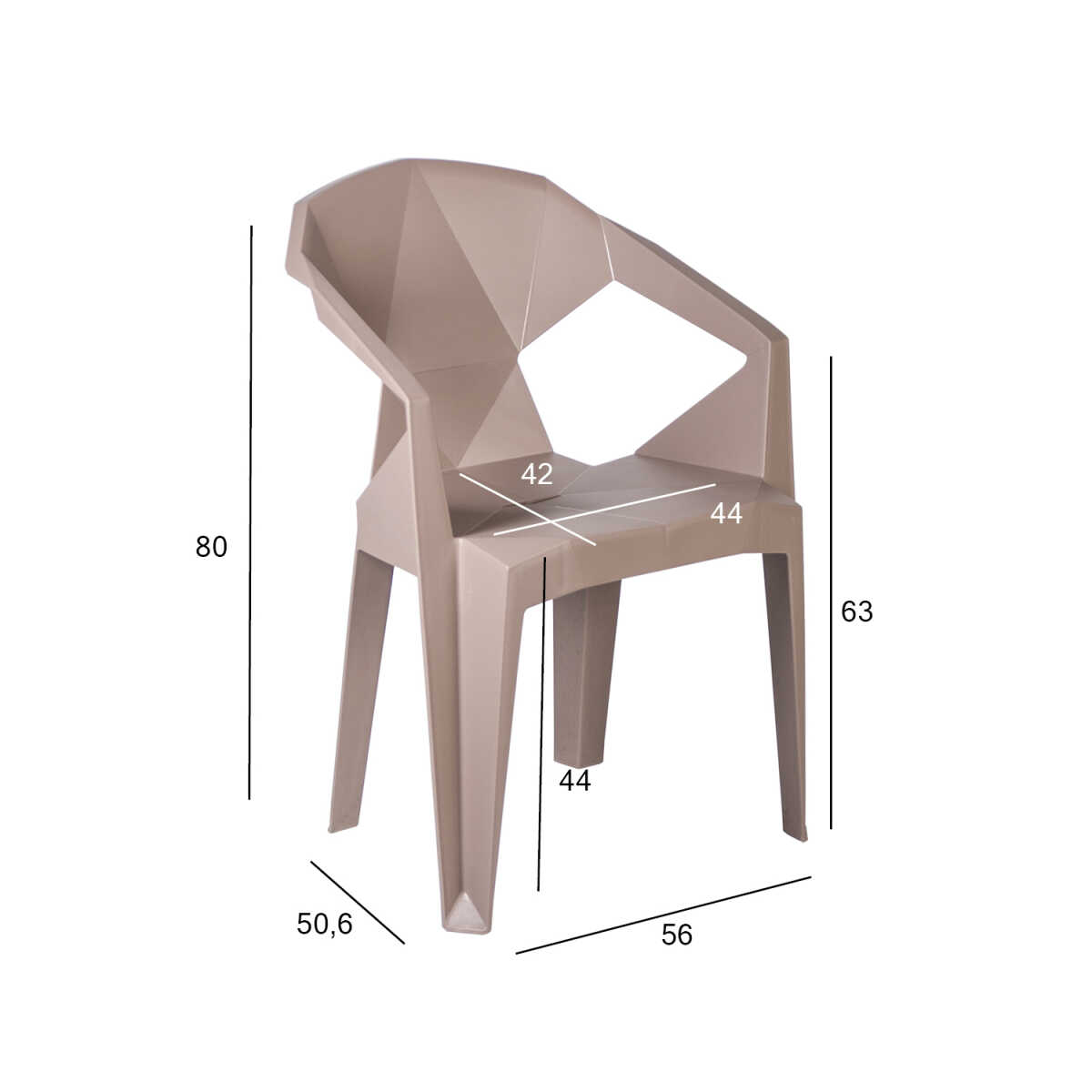Tool MUZE taupe plastik - Image 2