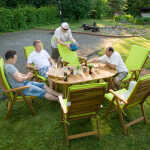 Laud FINLAY 153/195x90xH72cm, akaatsia - Image 5