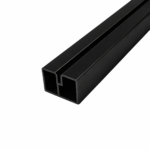 Alumiiniumroov terrassile 35x24x4000, must