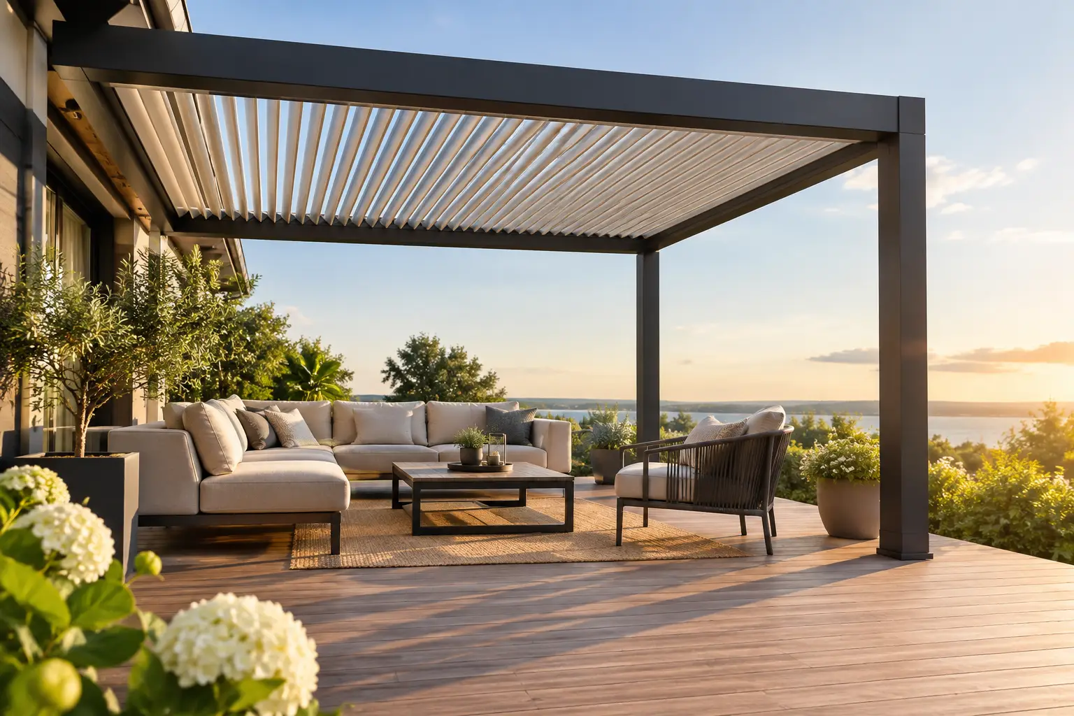 Kuidas valida pergola terrassile õigesti