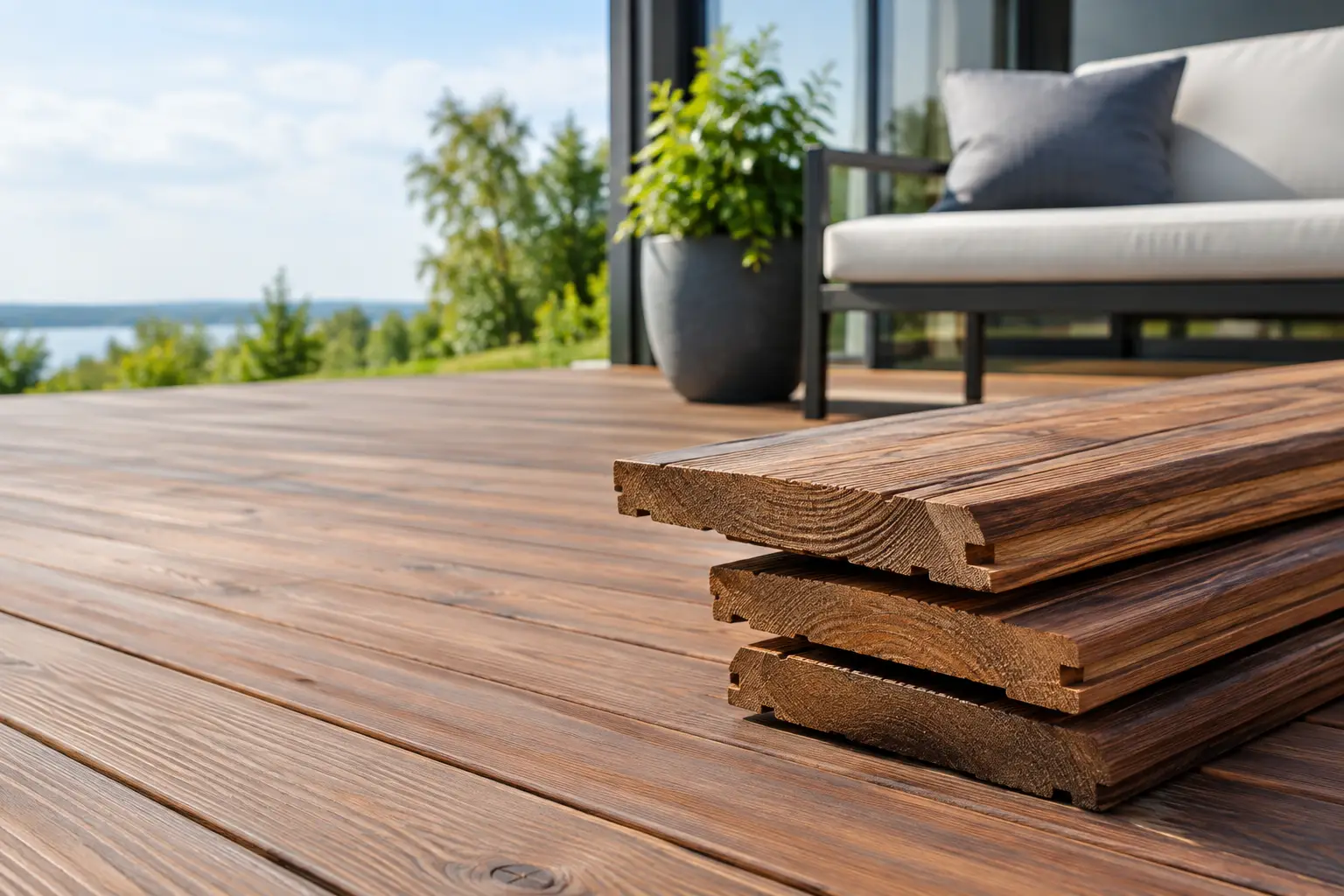 Termopuidu terrassilaudade ülevaade ja valik